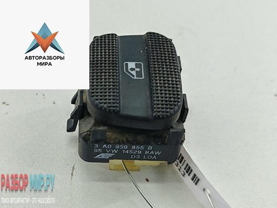 кнопка стеклоподъемника переднего правого Volkswagen Sharan 1 поколение 1999, 1.9 л., дизель, МКПП, красный, минивэн, 3A0959855B - фото №1