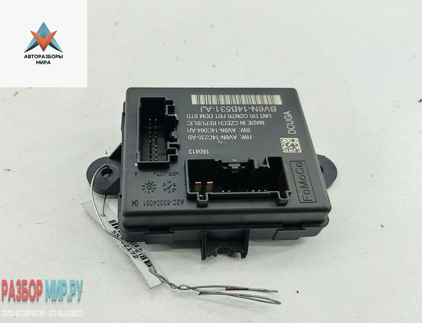 модуль управления двери Ford Focus 3 поколение 2013, 1.0 л., бензин, МКПП, чёрный, хетчбэк 5 дв., BV6N14B531AJ - фото №1