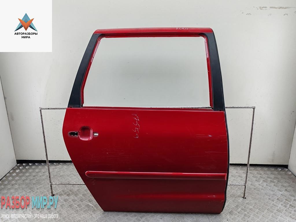 дверь сдвижная Volkswagen Sharan 1 поколение 1999, красный, минивэн - фото №1