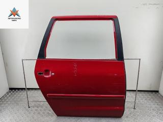 дверь сдвижная Volkswagen Sharan 1 поколение 1999, красный, минивэн