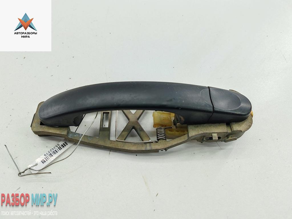 ручка наружная задняя правая Volkswagen Touran 1 поколение 2003, 1.6 л., бензин, МКПП, синий, минивэн, 1T0839886 - фото №1
