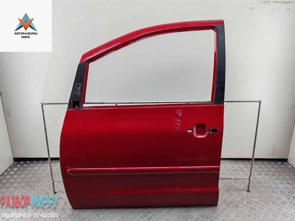 дверь сдвижная Volkswagen Sharan 1 поколение 1999, красный, минивэн - фото №1