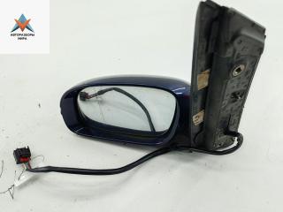 зеркало левое Volkswagen Touran 1 поколение 2003, 1.6 л., бензин, МКПП, синий, минивэн