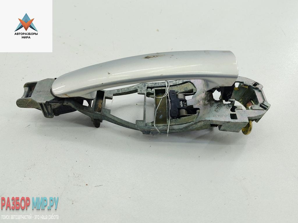 ручка наружная задняя левая Volkswagen Passat B5 1997, 1.6 л., бензин, МКПП, серый, седан, 3B837885 - фото №1