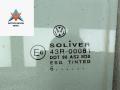 стекло двери задней левой Volkswagen Passat B5 1997, 1.6 л., бензин, МКПП, серый, седан, 43R00081 - фото №2