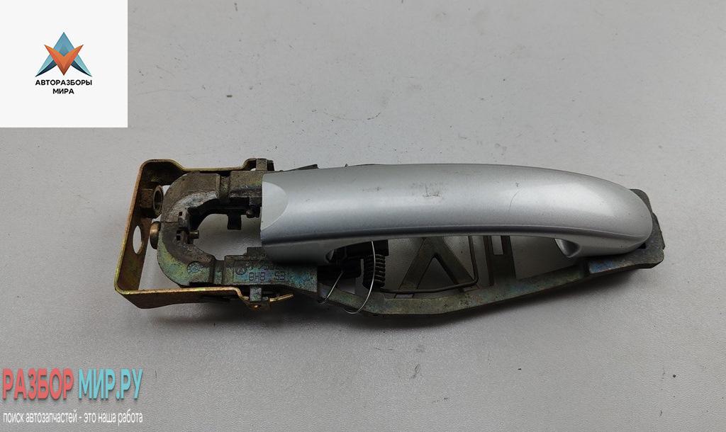 ручка наружная передняя левая Volkswagen Touran 1 поколение 2004, 2.0 л., дизель, МКПП, серый, минивэн, 1T0837885 - фото №1