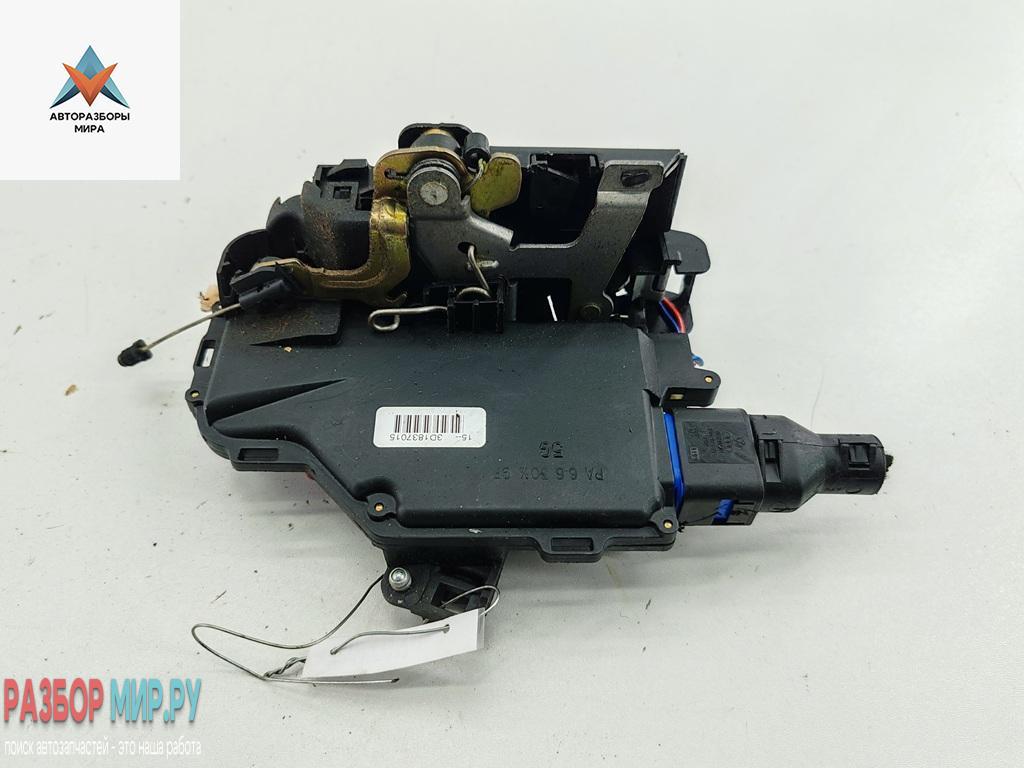 замок двери передней левой Volkswagen Touran 1 поколение 2003, 1.6 л., бензин, МКПП, синий, минивэн, 3D1837015 - фото №1