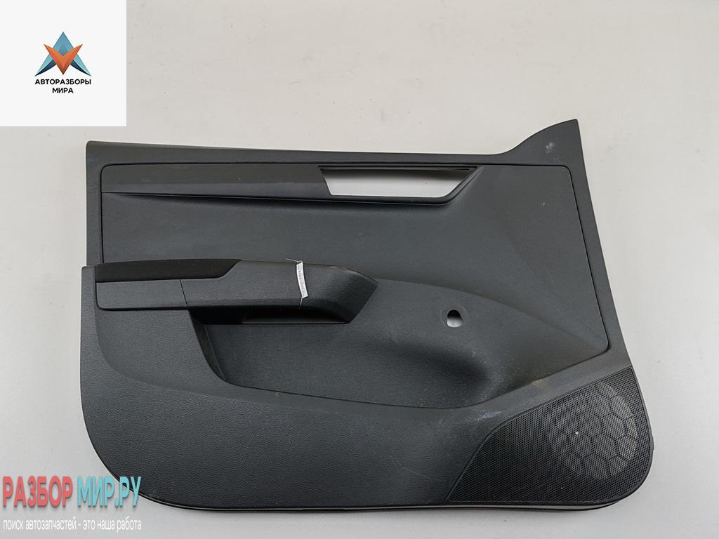 обшивка двери передняя левая Skoda Fabia mk3 (NJ) 2015, 1.2 л., бензин, МКПП, белый, универсал, 6V1867013C - фото №1