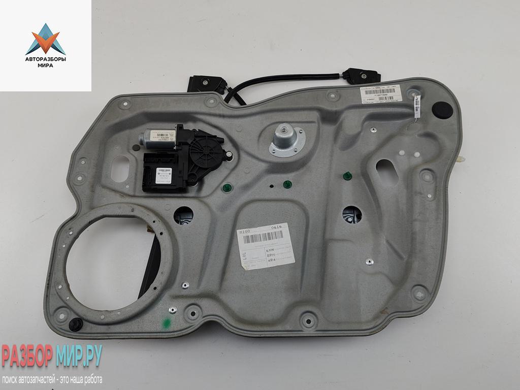 стеклоподъемник электрический передний правый Volkswagen Touran 1 поколение 2004, 2.0 л., дизель, МКПП, серый, минивэн, 1T1837730AE - фото №1