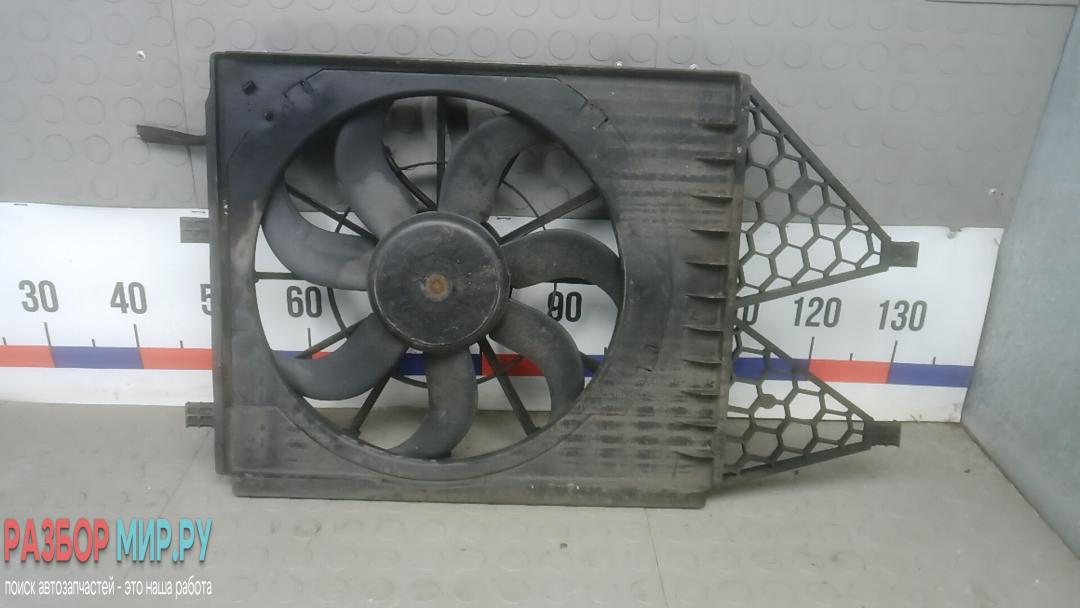 вентилятор радиатора Skoda Rapid 1 поколение 2013, 1.6 л., дизель, МКПП, хетчбэк 5 дв. - фото №1