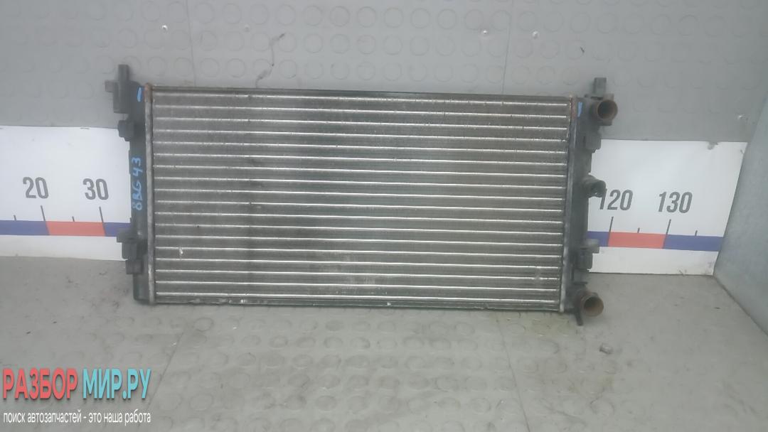 радиатор охлаждения Skoda Rapid 1 поколение 2014, 1.6 л., дизель, МКПП, хетчбэк 5 дв. - фото №1