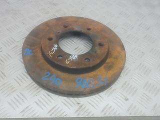 диск тормозной передний Mitsubishi Pajero 3 поколение [рестайлинг] 2005, 3.2 л., дизель, АКПП, внедорожник 5 дв.