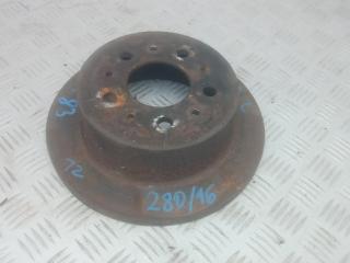 диск тормозной задний Citroen Jumper 2 поколение [рестайлинг] 2015, 2.2 л., дизель, МКПП, микроавтобус