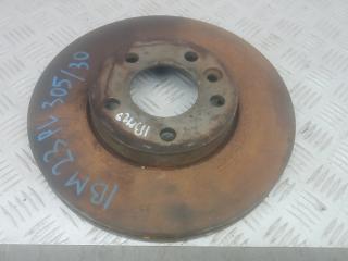 диск тормозной передний Volkswagen Transporter T5 2004, 1.9 л., дизель, МКПП, микроавтобус