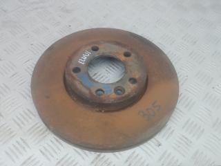 диск тормозной передний Volkswagen Transporter T5 2004, 1.9 л., дизель, МКПП, микроавтобус