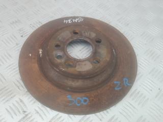 диск тормозной задний Volvo V60 1 поколение [рестайлинг] 2013, 2.0 л., дизель, МКПП, универсал