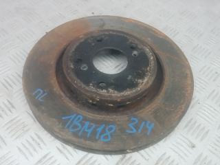 диск тормозной передний Honda CR-V 4 поколение 2012, 2.2 л., дизель, МКПП, внедорожник 5 дв.