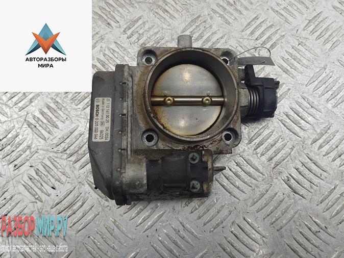 заслонка дроссельная Mercedes-Benz E-Класс W210/S210 1998, 2.8 л., бензин, АКПП, серый, седан, 1121410025, 0205003046 - фото №1