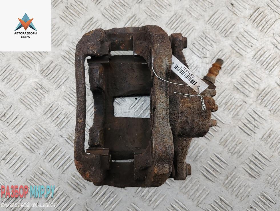 суппорт передний правый Peugeot 307 1 поколение 2003, 1.6 л., бензин, МКПП, красный, универсал - фото №1