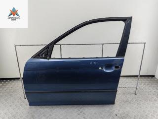 дверь сдвижная BMW 3 серия E46 1999, синий, седан