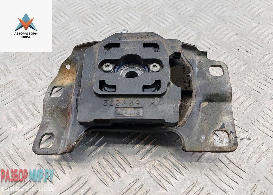 подушка крепления КПП Ford Focus 3 поколение 2013, 1.0 л., бензин, МКПП, чёрный, хетчбэк 5 дв., 322A69A - фото №1