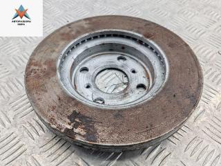 диск тормозной передний Toyota Yaris Verso 2001, 1.3 л., бензин, МКПП, серый, минивэн