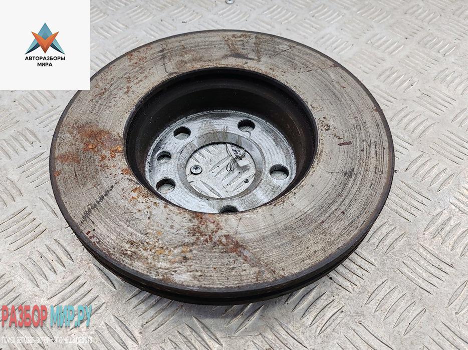 диск тормозной передний Volkswagen Sharan 1 поколение 1999, 1.9 л., дизель, МКПП, серый, минивэн - фото №1