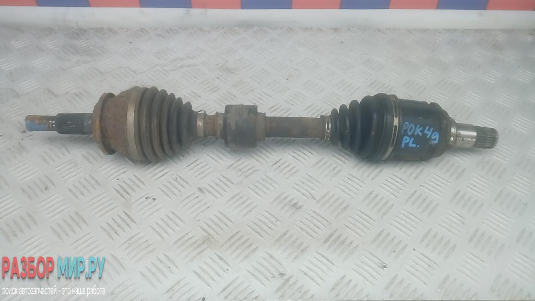 полуось передняя левая (приводной вал, ШРУС) Toyota RAV4 4 поколение (CA40) 2013, 2.2 л., дизель, АКПП, внедорожник 5 дв. - фото №1