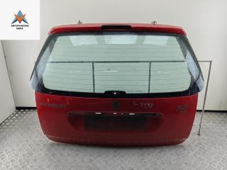 крышка багажника Peugeot 307 1 поколение [рестайлинг] 2006, красный, универсал