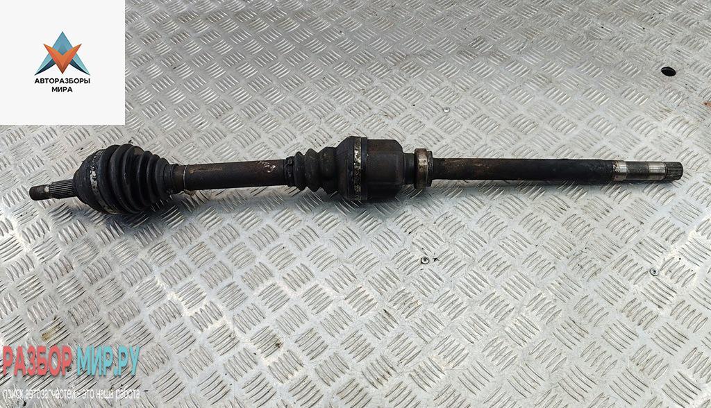 полуось передняя правая (приводной вал, ШРУС) Peugeot 407 1 поколение 2005, 2.0 л., дизель, МКПП, серый, универсал - фото №1