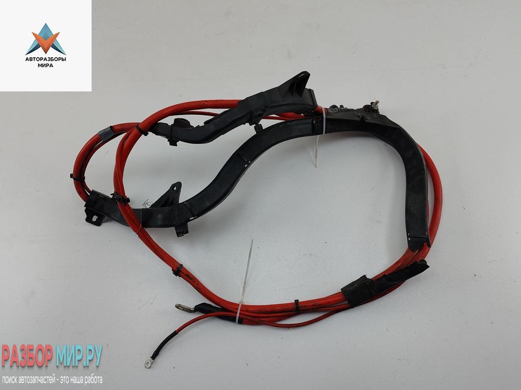 плюсовой провод аккумулятора BMW 3 серия E90/E91/E92/E93 2006, 2.0 л., бензин, МКПП, чёрный, седан, 6938497 - фото №1