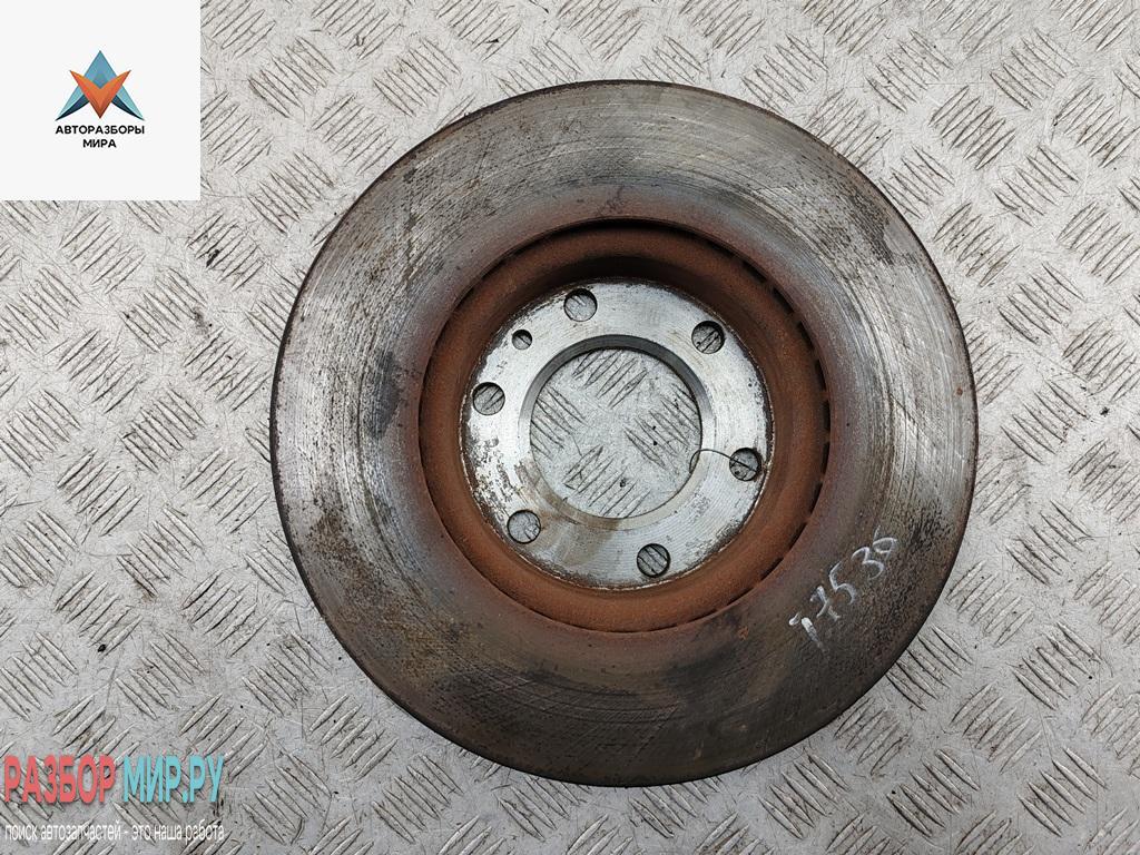 диск тормозной передний Volkswagen Crafter 1 поколение 2007, 2.5 л., дизель, МКПП, белый, микроавтобус - фото №1