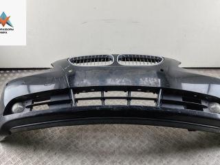 бампер передний BMW 5 серия E60/E61 2004, дизель, чёрный, универсал