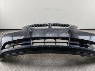 бампер передний BMW 5 E60/E61 2004, дизель, чёрный, универсал