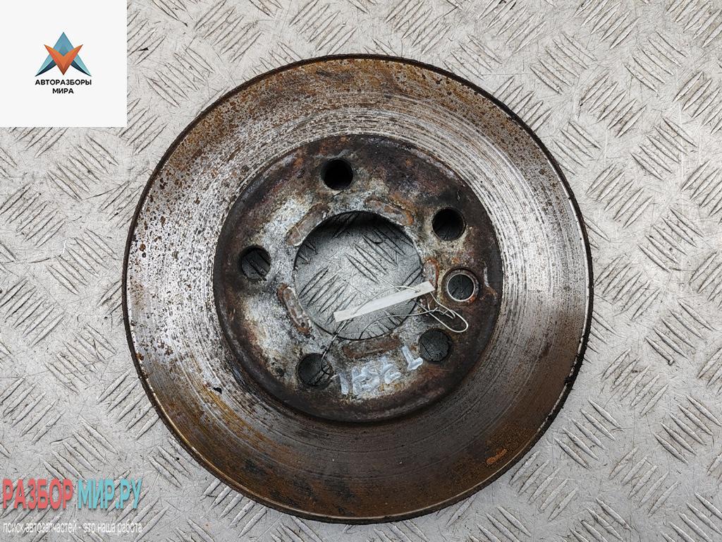 диск тормозной передний Volkswagen Transporter T4 2000, 2.5 л., дизель, МКПП, белый, микроавтобус - фото №1