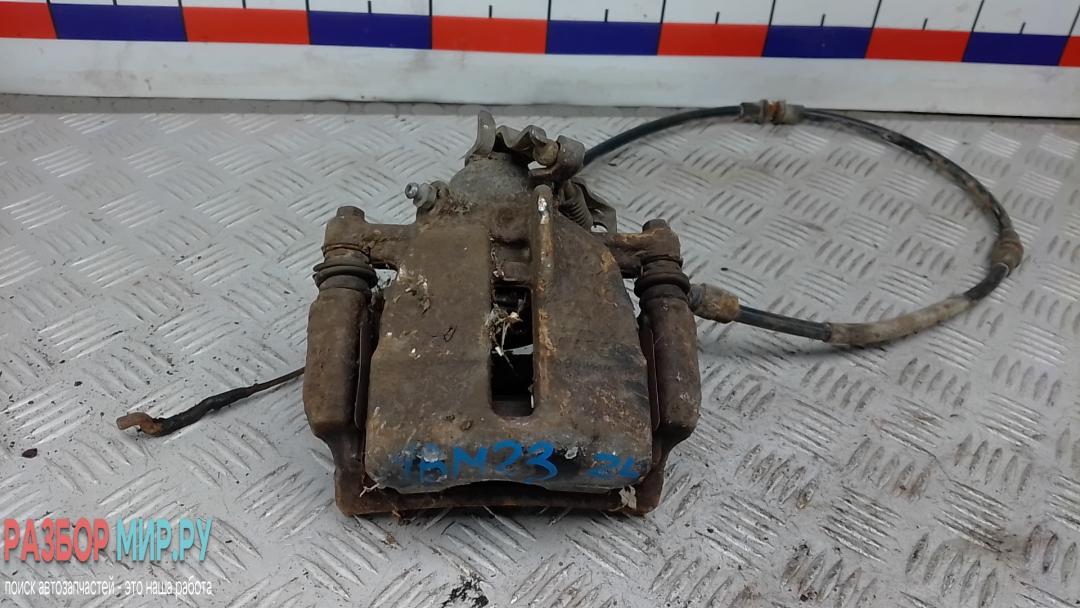 суппорт задний левый Volkswagen Transporter T5 2004, 1.9 л., дизель, МКПП, микроавтобус - фото №1