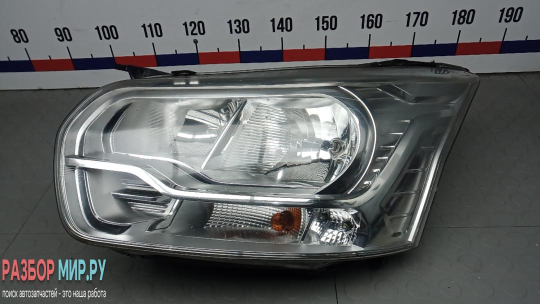 фара левая Ford Transit 8 поколение 2016, 2.2 л., дизель, МКПП, микроавтобус - фото №1