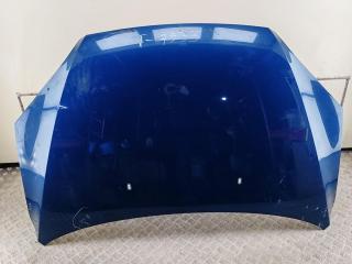 капот Ford Focus 2 поколение [рестайлинг] 2007, 1.8 л., бензин, МКПП, синий, универсал