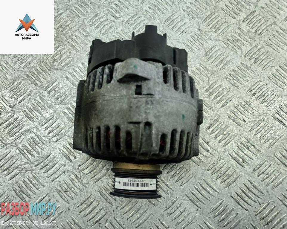 генератор Renault Scenic 2 поколение 2005, 1.6 л., бензин, МКПП, чёрный, минивэн, 8200588648 - фото №1