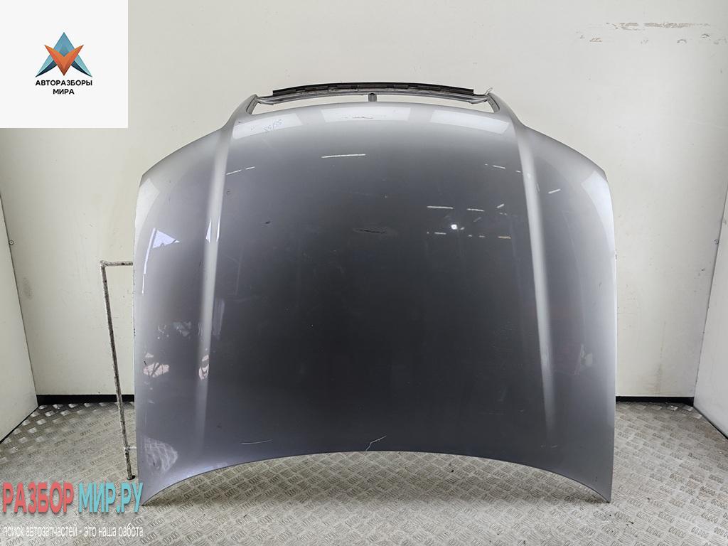 капот Audi A4 B6 2003, 2.0 л., бензин, МКПП, серый, седан - фото №1