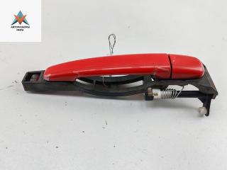 ручка наружная передняя правая Peugeot 307 1 поколение [рестайлинг] 2006, 2.0 л., дизель, МКПП, красный, универсал, 9657619280