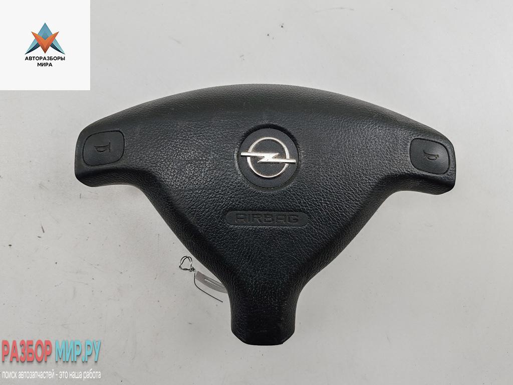 подушка безопасности водителя Opel Astra G 2001, 1.6 л., бензин, АКПП, серый, универсал, 90437771 - фото №1