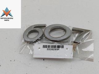 эмблема Peugeot 607 1 поколение 2002, 2.2 л., дизель, МКПП, серый, седан