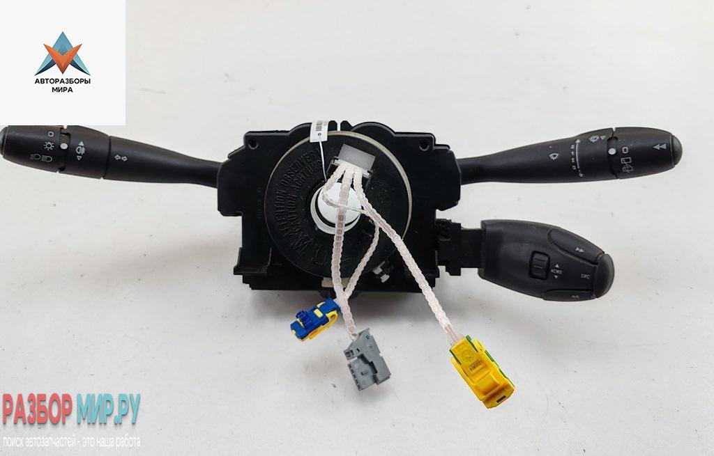 переключатель подрулевой Peugeot 307 1 поколение 2004, 2.0 л., бензин, МКПП, жёлтый, универсал, 96542556XT - фото №1