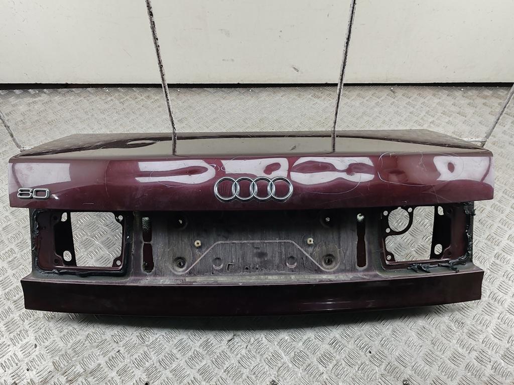 крышка багажника Audi 80 8C/B4 1992, красный, седан - фото №1