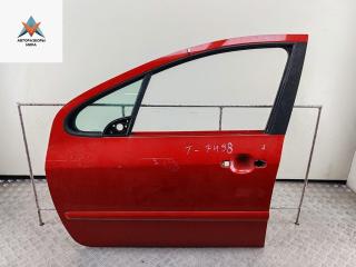 дверь сдвижная Peugeot 307 1 поколение [рестайлинг] 2006, красный, универсал