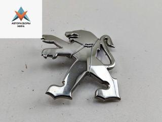 эмблема Peugeot 407 1 поколение 2007, 2.0 л., бензин, МКПП, чёрный, универсал, 9648769880