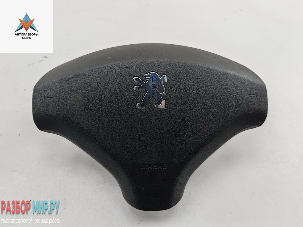 подушка безопасности водителя Peugeot 308 T7 2008, 1.6 л., бензин, МКПП, серый, универсал, 96810154ZD - фото №1