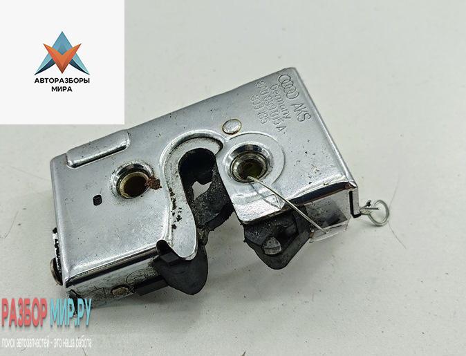 замок двери задней левой Audi 80 8C/B4 1992, 2.0 л., бензин, МКПП, красный, седан, 8A0839015A - фото №1