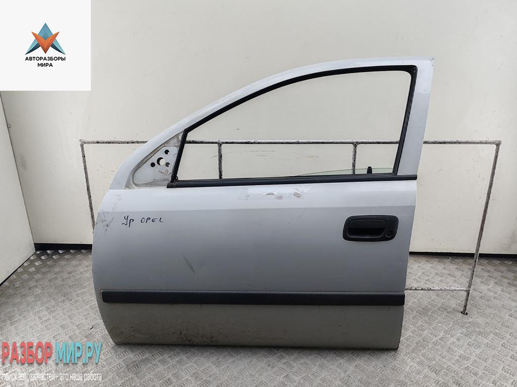 дверь сдвижная Opel Astra G 1998, белый, универсал - фото №1